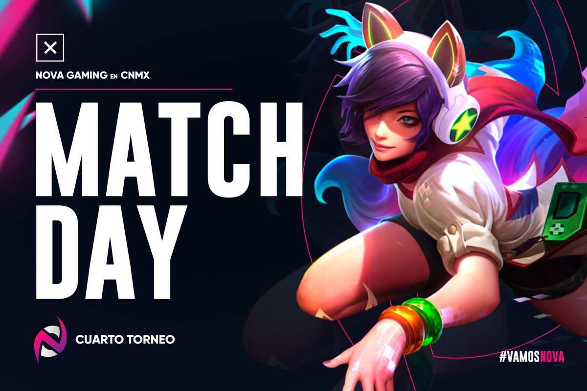 novagamingmich's tweet photo. ¡LA ÚLTIMA OPORTUNIDAD! 🌎🚀
Estamos en el último torneo de #CNMX . ¡Aqui se define el camino de nuestro futuro!✨

#GoNova #SomosNova #LeagueofLegends #CNMX #lvpmex https://t.co/Lo9adIIAqM