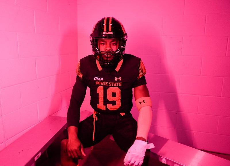 Bowie State Football Equipment tweet media