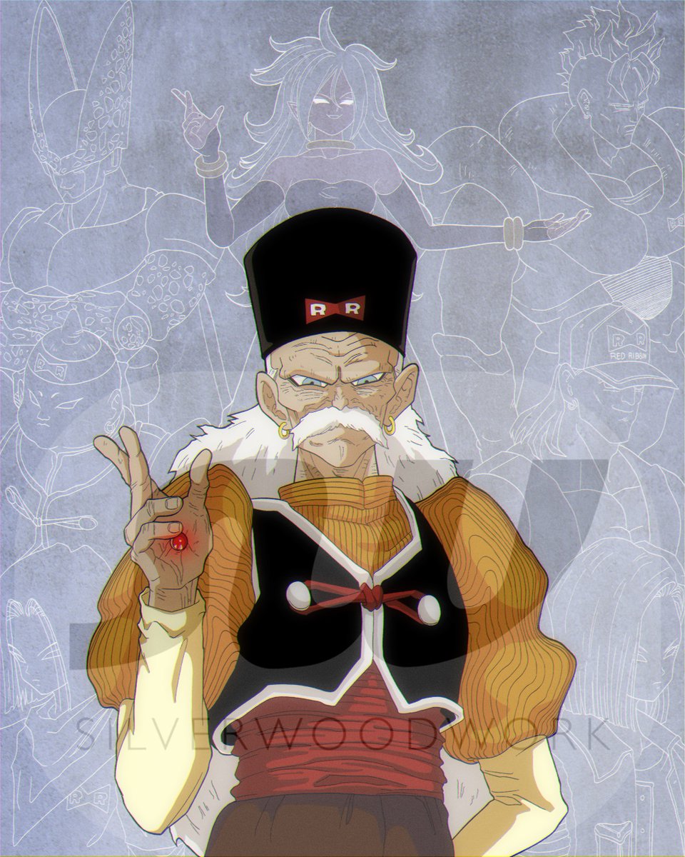 Dr. Gero will be one of the prints available with #voiceactor Kent Williams at his booth starting October 22nd! Treat yourself to one of these signed prints of our devious scientist 🥼🧪
#DragonBallZ #android13 #android21 #cell #android17 #android18