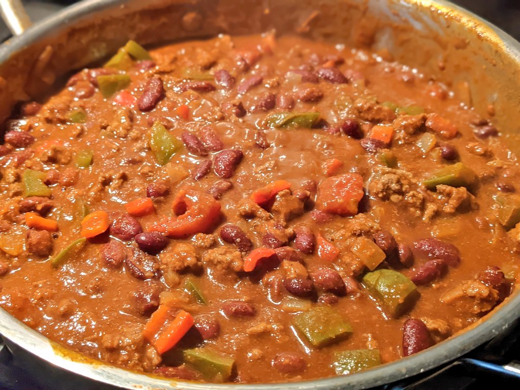 You can't beat a chili when it's chilly 😋