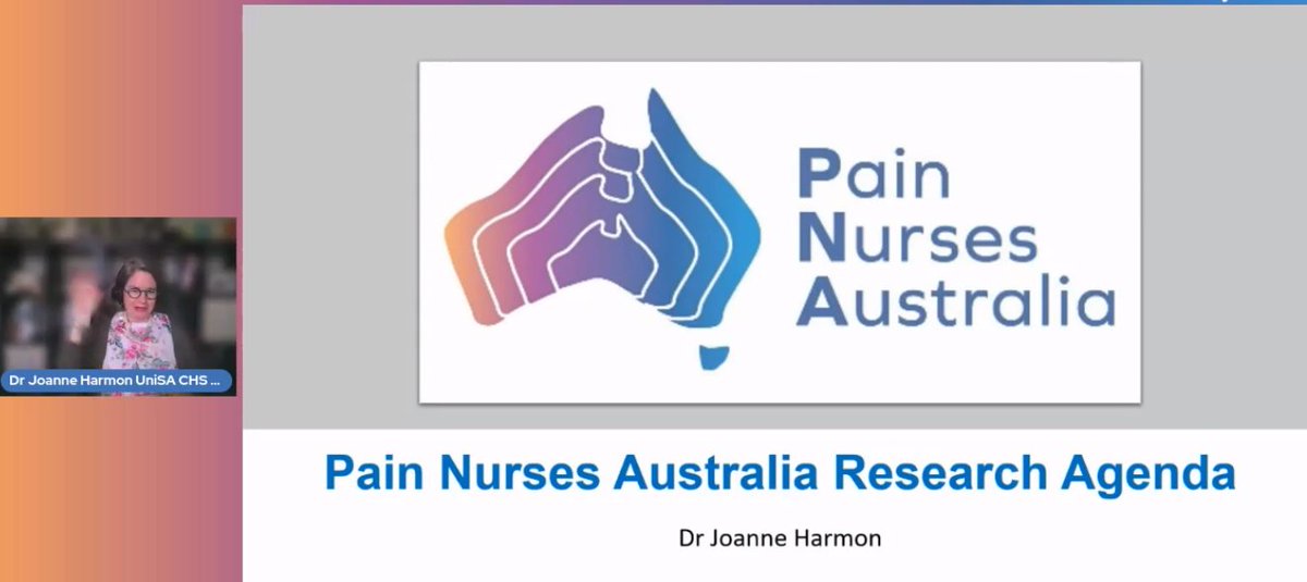 PainNursesAus's tweet photo. @DrJoanneHarmon outlining PNA research agenda

#painNursesAus #pain #IASP #APS #research #chronicpain https://t.co/P2PNUoOFnY