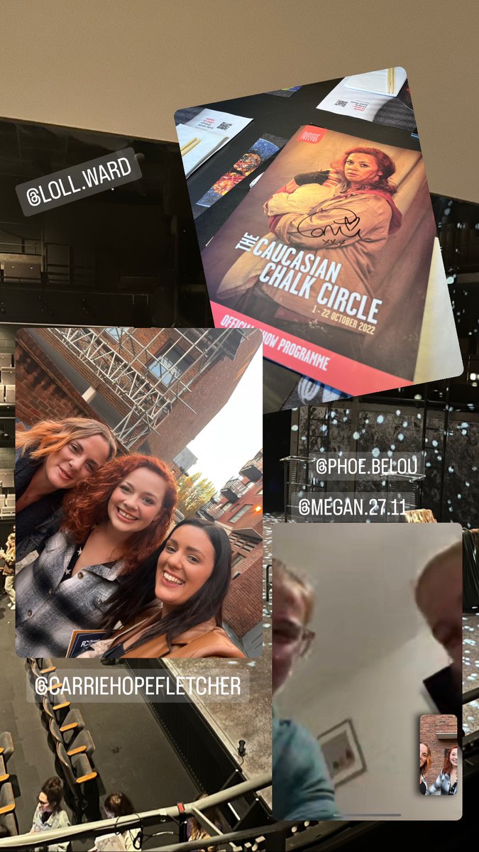 corriew84's tweet photo. What a day! Big thank you to @CarrieHFletcher for taking time to say hello to my girls xx best day ever!💖 what a show! @Rosetheatre @Loll_Ward 💖 https://t.co/Nxt0RqTjHE