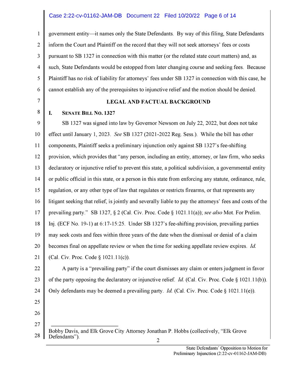 Rob Romano on Twitter "Abrera v. Newsom (E.D. CA) California states