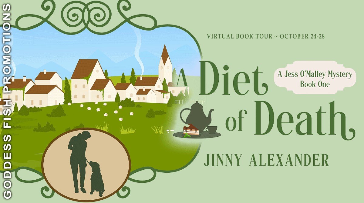 Virtual Book Tour + #Giveaway: A Diet of Death by Jinny Alexander @CeramicFairy @GoddessFish bit.ly/3yY9L9g