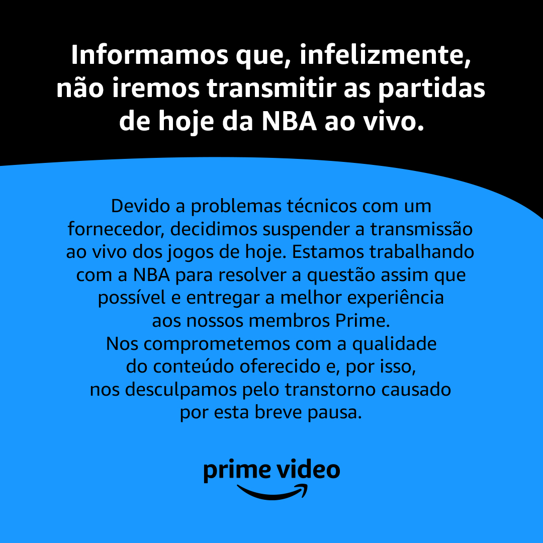 NBA fecha acordo com  Prime Video e reforça presença multiplataforma  no Brasil - Lance!