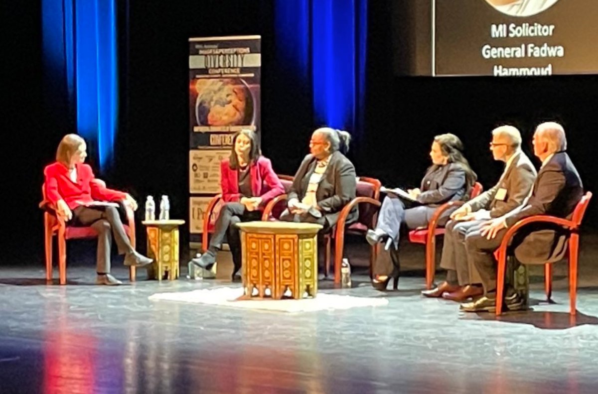dananessel's tweet photo. Glad to participate with @KymLWorthy and reps from @WayneCountyGov &amp; @MichSoS in @BarbMcQuade's panel at the 19th Annual Images &amp; Perceptions Diversity Conference, hosted by @3DConsults. We are breaking stereotypes, building bridges &amp; embracing diversity for a stronger Michigan. https://t.co/VF0H0HtXFs