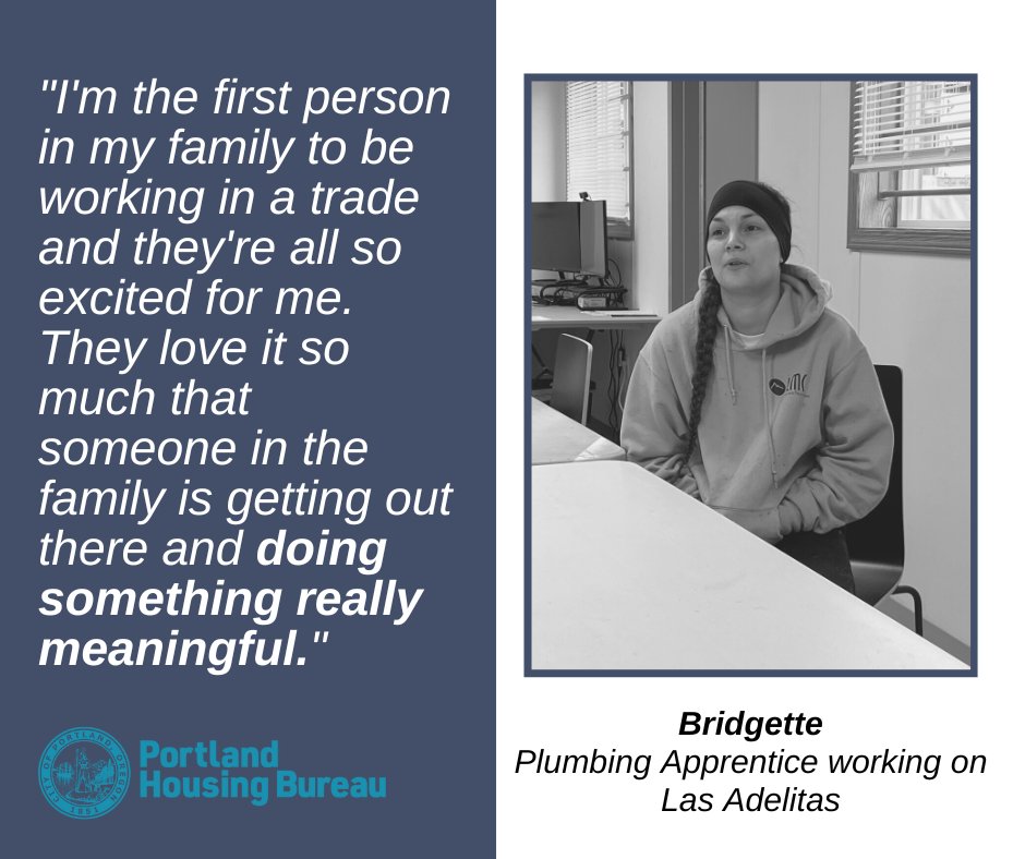 Portland Housing Bureau (@portlandhousing) on Twitter photo PHB is committed to diversity in contracting for our projects. Our goal of 30% Disadvantaged, Minority-owned, Women-owned, and Emerging Small Businesses (DMWESB) contracting for hard costs is bringing economic opportunity to women like Bridgette, and helping our community thrive. PHB is committed to diversity in contracting for our projects. Our goal of 30% Disadvantaged, Minority-owned, Women-owned, and Emerging Small Businesses (DMWESB) contracting for hard costs is bringing economic opportunity to women like Bridgette, and helping our community thrive.