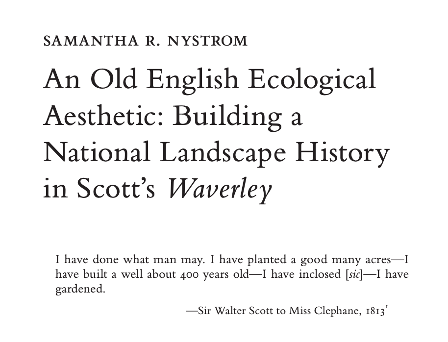 nystromsam's tweet photo. My article is available over @StudiesInRom ! Thanks to everyone that helped me on this writing adventure! I loved growing this idea from a seminar paper to a dissertation chapter to a published article!  #writing #romanticism https://t.co/IwamfMVnDs https://t.co/PgerhdbOo2