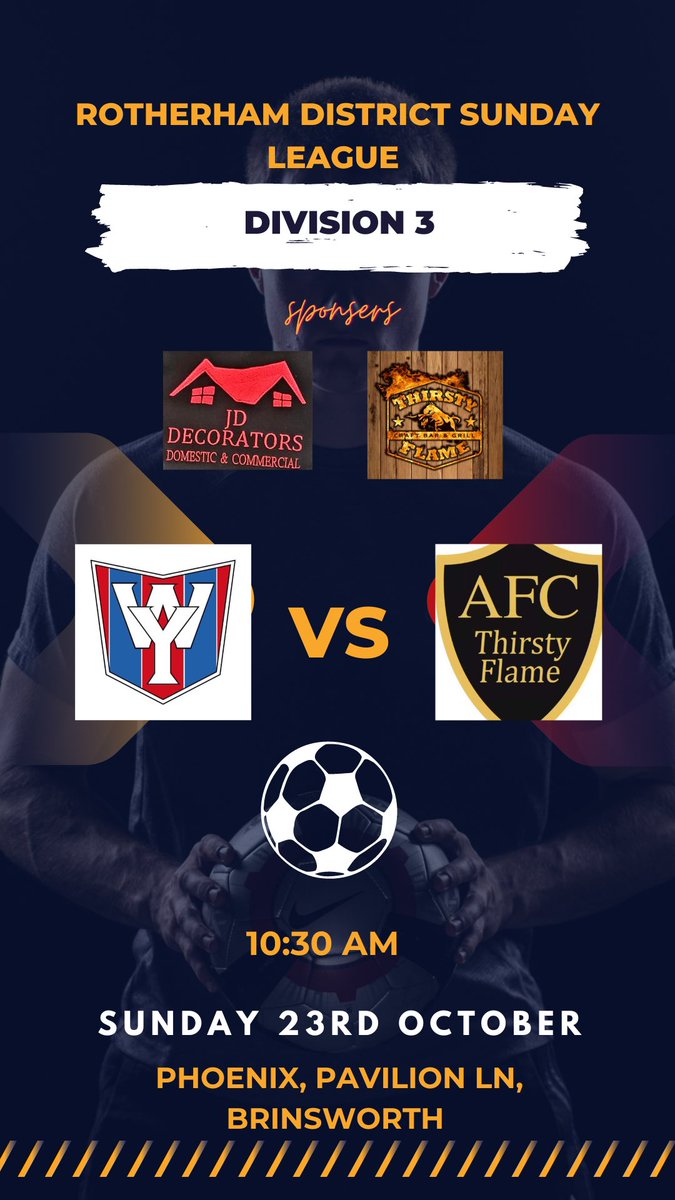 This weekend we make the short trip to the Phoenix to take on @WickersleyAFC  always a good game against these &amp; a good set of lads, get yourselves over &amp; support the 🔥