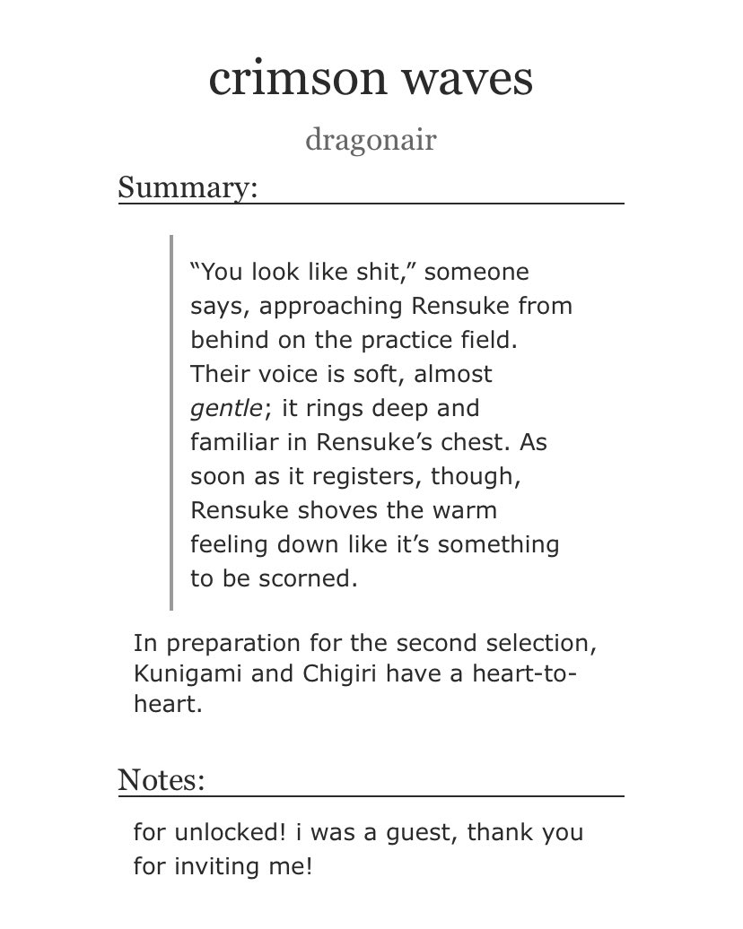 tsukisyama's tweet photo. my fic for @BlueLockZine, i was a guest and it was a huge honor ⚽️💙

🔒 link: https://t.co/BNRFrdMrgL https://t.co/bAhGQ5H6Xf