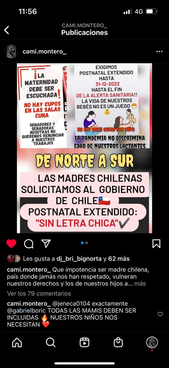 Jeniffe59211927's tweet photo. #extensiónpostnatalparental lo necesitamos miles de familias trabajadoras están a la deriva sin cupos en sala cuna este año sin redes de apoyo el  @GobiernodeChile discrimino a un grupo de lactantes necesitamos que sea para todos primera infancia @gabrielboric @AlePlacenciaC https://t.co/rFQqmPyCEY