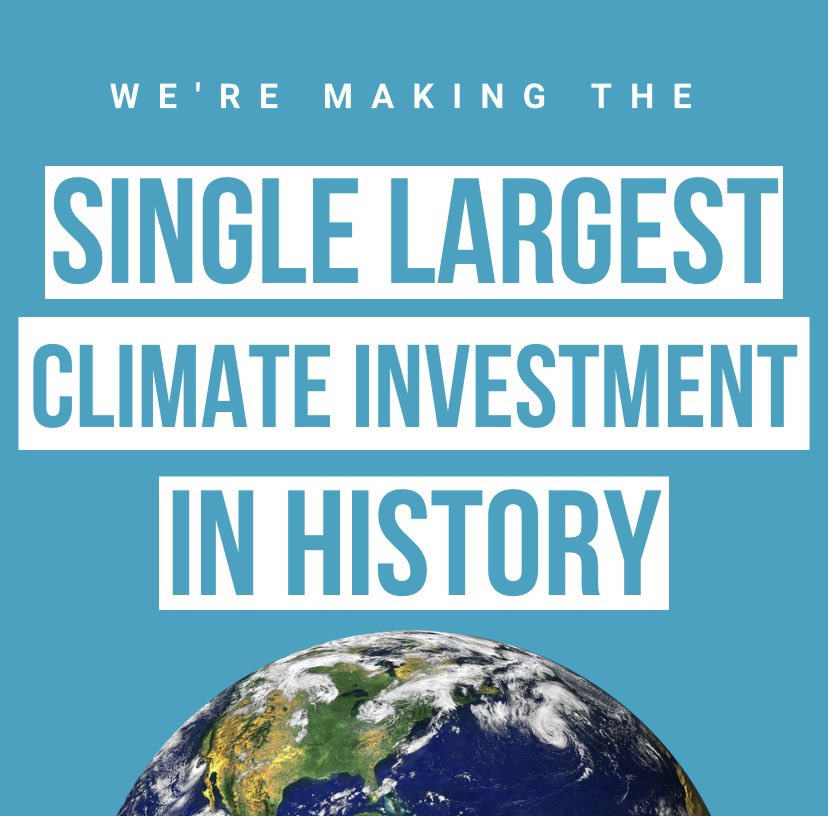 I helped pass the #InflationReductionAct to create clean energy jobs, support working families across New Mexico, &amp; make the most significant climate investment in world history. And, I'm still fighting to build a more just, equitable, sustainable world for generations to come.