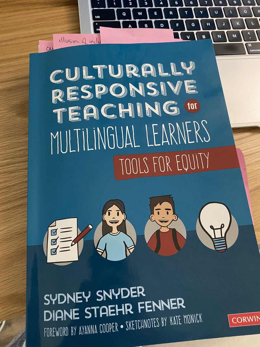 SupportEduc's tweet photo. Today @SydneySupportEd and @DStaehrFenner are gearing up to present a webinar on Culturally Responsive Teaching for Multilingual Learners: Tools for Equity hosted by @NE_ISTE.
#CulturallyResponsiveTeaching | #SupportEdPD https://t.co/iT09zuQjgp