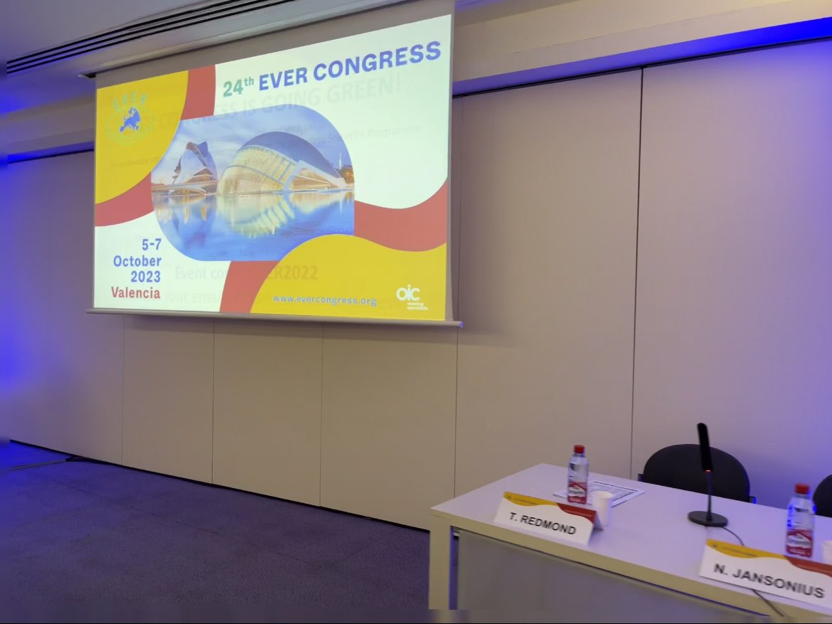 tony_redmond's tweet photo. Last week, I had the pleasure of co-organising and and lecturing on a course on ‘Perimetry from First Principles’ at the #EVER2022 Congress in Valencia with Prof Dr Nomdo Jansonius of @umcg @Egret_plus #glaucoma #visualfield @SchoolOfOptom @EVER_connect https://t.co/o5OmwXULZi