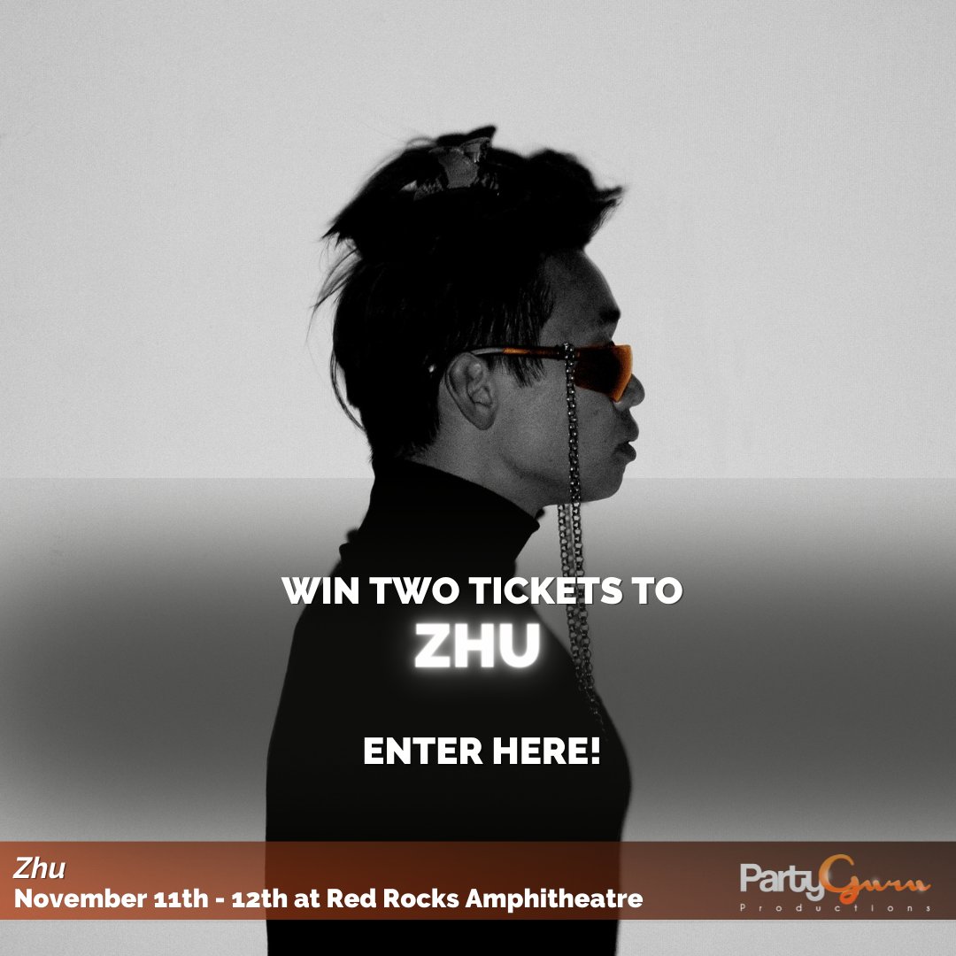❗️GIVEAWAY ALERT❗️ Win a pair of tickets to BOTH nights of @ZHUmusic at @redrocksco! This may be your only chance to secure Saturday tickets, as it is SOLD OUT! ⬇️ENTER HERE⬇️ tinyurl.com/WinZHURRTix #ZHURedRocks #RedRocks #ZHU #PartyGuruGiveaways + add a few