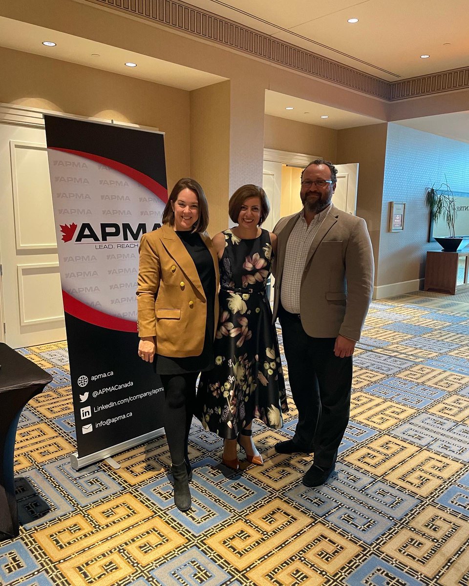 PetrinaGentile's tweet photo. An action-packed, fun day emceeing @APMACanada’s 70th annual conference in Windsor! Congrats on marking a major milestone! #apma70 @FlavioVolpe1 @laurenmtedesco https://t.co/24M7UkboSV