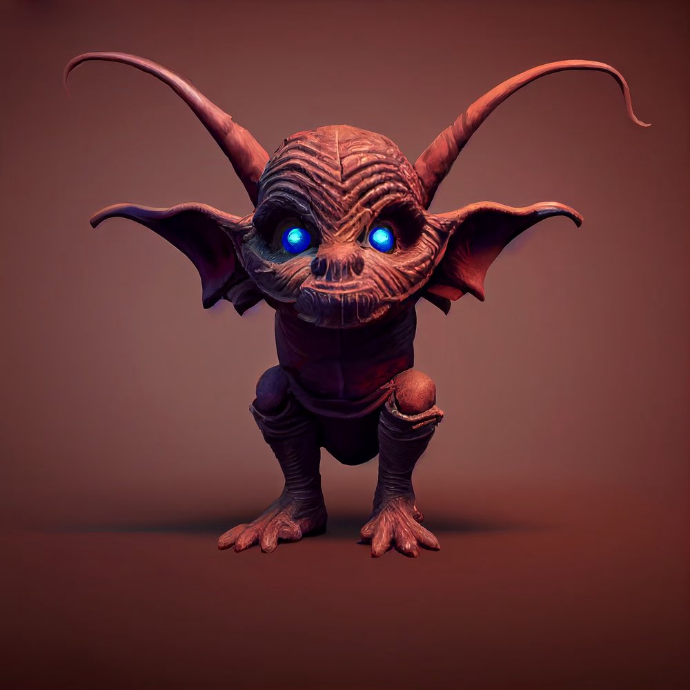 MathiasHaase420's tweet photo. Meet a couple of my new #oglins:
Mummierx Drakonauris - the baby Oglin with the dragon ears - some say Oglins can grow limbs on demand - however - if sufficiently evil, arms are irrelevant. His eyes are stinging like a white walker. https://t.co/oLy7PBd1lw