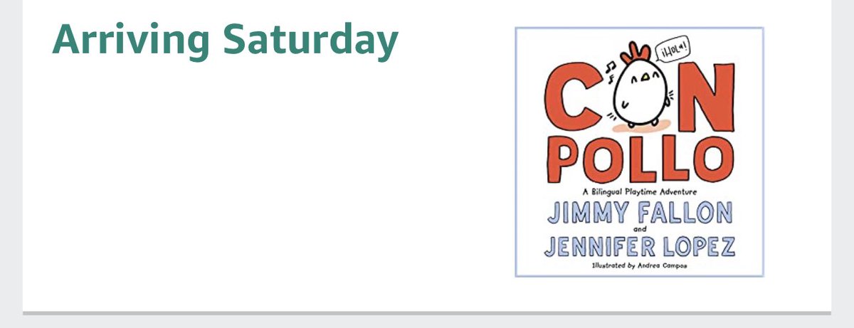 jusdxo's tweet photo. . @JLo @jimmyfallon can’t wait to read this to my twins 😍 congratulations 🎉 New York Times bestseller! #ConPollo https://t.co/WmyXr8kY6S