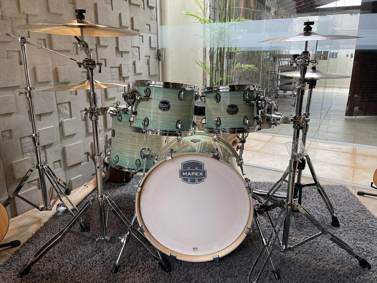 hbaungartner's tweet photo. New toy @MapexDrumsUSA @ZildjianCompany https://t.co/qCnaQfV38I