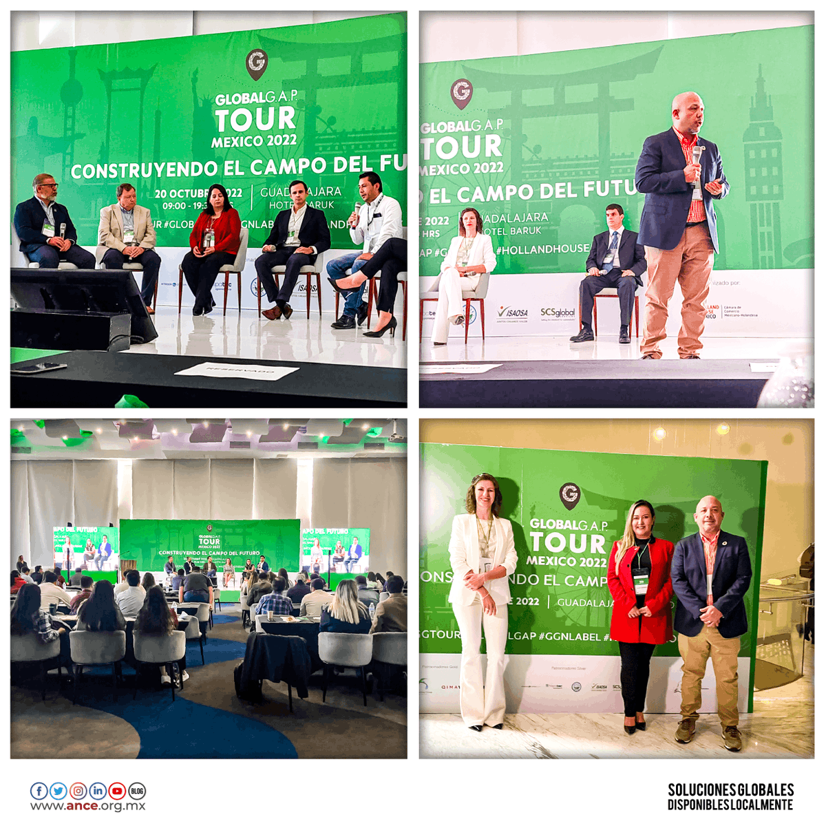 ANCE_MX's tweet photo. ANCE se une al conjunto de empresas y productores dentro del GLOBALG.A.P. TOUR,  donde se promueve el uso responsable de los recursos naturales, sumando principios que atienden a la sostenibilidad  y buenas prácticas agrícolas.

 #GLOBALGAP #GGTour #IFAv6 #GRASPv2 https://t.co/9amHYVJzGR