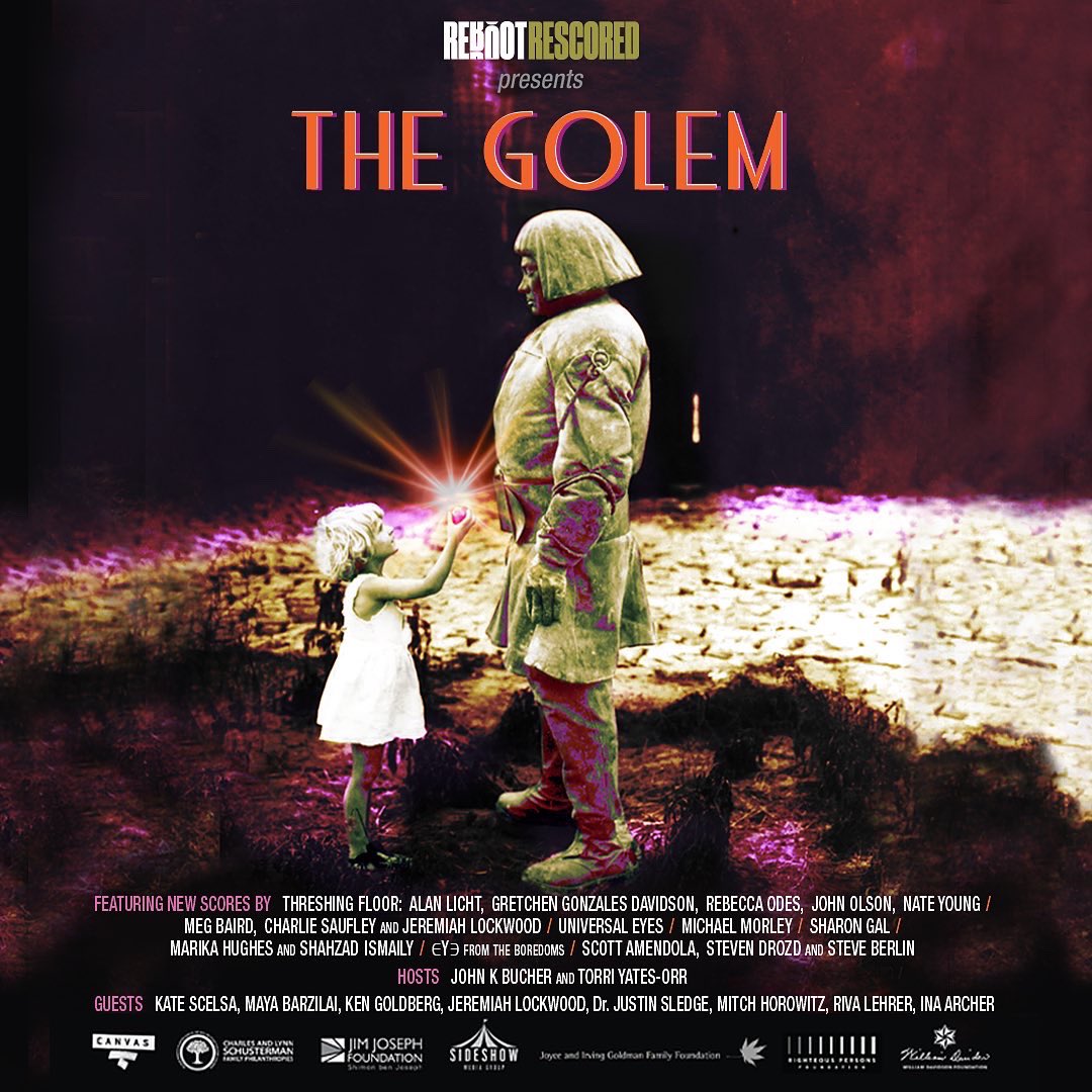 Last year, we released the Golem Rescored by cutting up the classic film into eight parts, with new scores & commentary. Join us for a deep dive into Jewish history, occultism & more at: youtube.com/user/rebooters… #golem #halloween #frankenstein #occult