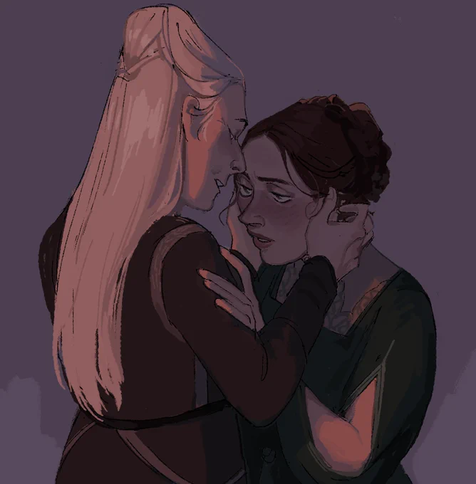 what if we kissed when we told each other we could be queen(house of the dragon) 