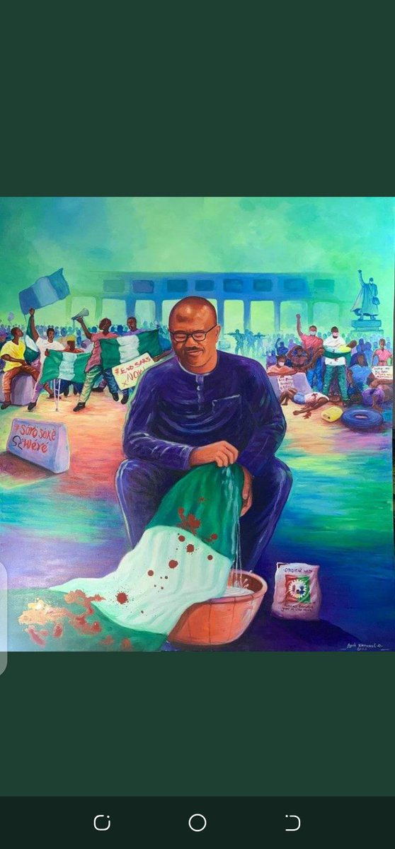Mannest_Manchi's tweet photo. I have always said it that the #EndSARSProtest was a means to an end... 
Watch and see it play come February 2023...
I say this as a statement of fact... 
#ObiDatti2023 
Datti
Reno 
Proof of Attendance 
Nigerian Police https://t.co/2sGRtYRccY
