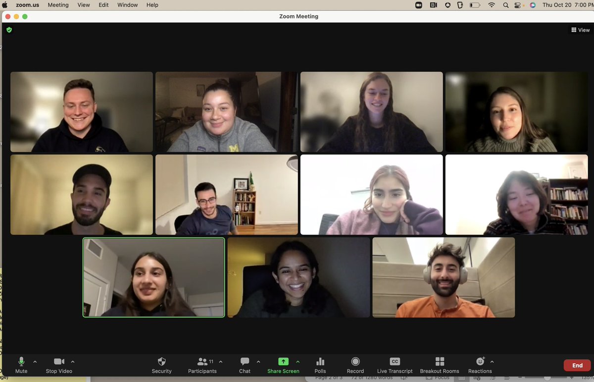 EvLondono's tweet photo. Had the privilege of leading a Medicine in Spanish small group session with these rockstar @UMichMedAdmiss M1’s 🥰✨ #LANAMA https://t.co/2ytTW7FATS