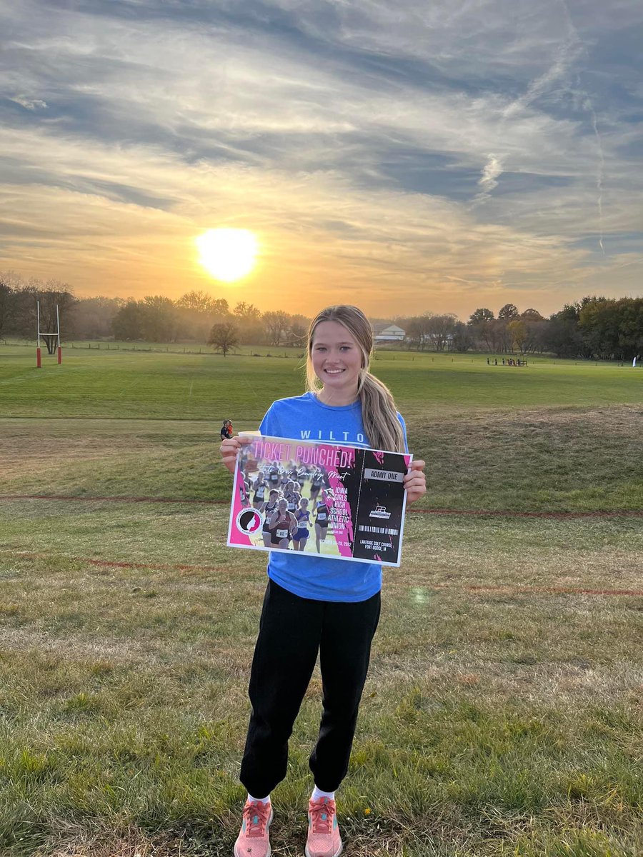 WiltonSoftball's tweet photo. Congrats to freshman, Audra Coss for punching her ticket to state cross country. We are so proud of you!!! 💙🏃🏼‍♀️ https://t.co/CJDidYxHdb
