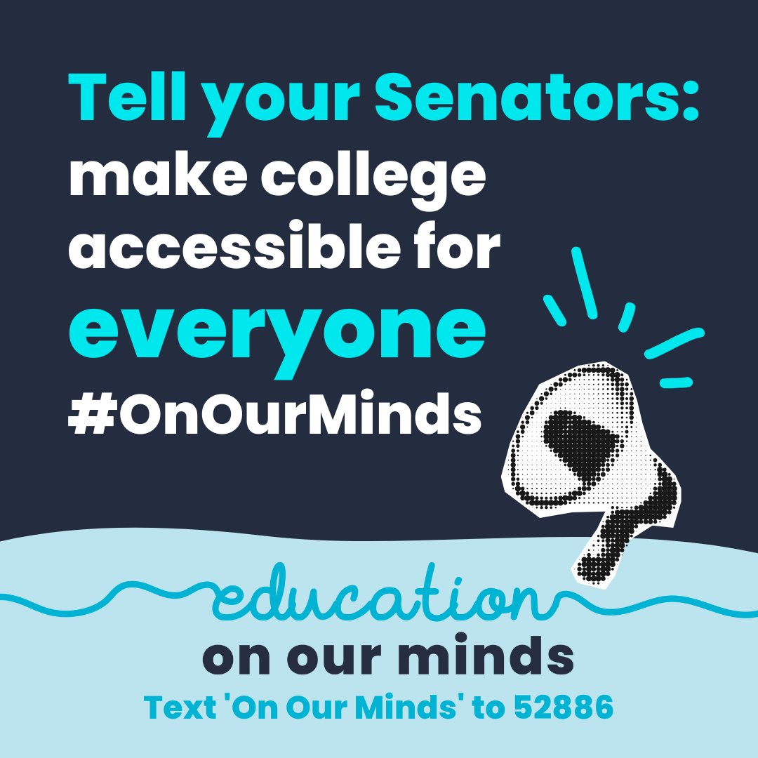 ncldorg's tweet photo. It is not too late. Text 52886 to get involved in the call on Senators to support the #RISEAct and make college accessible to all. #OnOurMinds #LDAwarenessMonth #MentalHealth #StandwithLD https://t.co/JAwuwTmzgv