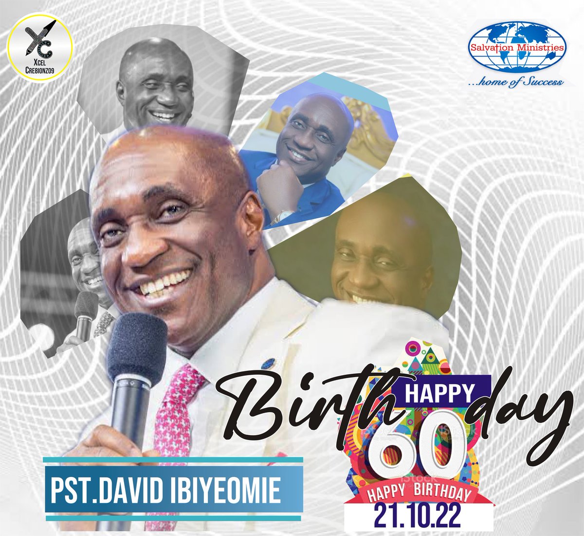 UgwuanyiKings16's tweet photo. Celebrating a Trans- generational, inspiring Leader and a Loving father @60
Happy birthday Sir,@David_lbiyeomie
@smhosglobal @DIF_Foundation
#SalvationMinistries #DavidIbiyeomie. #DI60 #graphics_designer
#DavidlbiyeomieAt60
Much love from this side❤️🇳🇬❣️
Design by Mua
4hrs https://t.co/9HdNtO6aBv