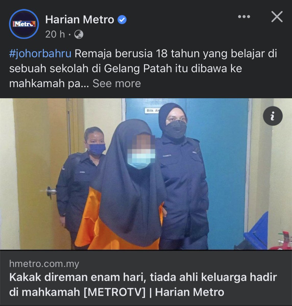 AkeemSharyzal's tweet photo. Aku ingatkan family dia tak datang makhamah sebab dah geram dengan kakak dia ke apa, rupanya sebab sibuk berurusan dekat rumah mayat untuk adik dia. Sedihnya. https://t.co/bNSNDZZsvn