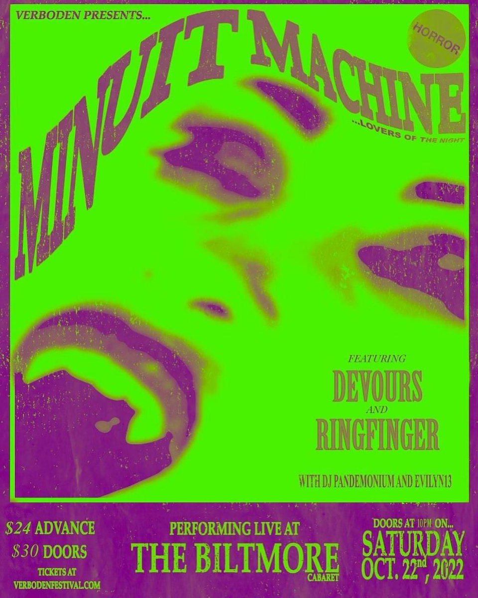 evilyn_13's tweet image. This Saturday I’m on the DJ decks for @rngfngr #Devours and @MinuitMachine with @DJ_Pandemonium ❤️ Grab your tix now! m.bpt.me/event/5488832 #vancouverevents #music