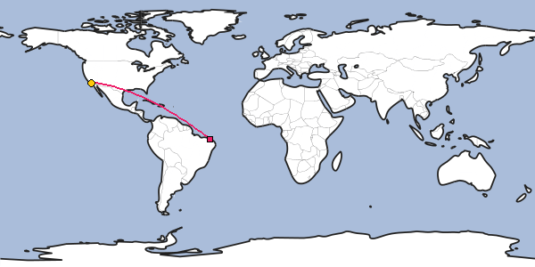 Distancia de Fortaleza a Los Angeles
9301 km,5779 milhas ou 5022 milhas náuticas

A distância é a distância aérea teórica. Voar entre os aeroportos dos dois locais pode ter uma distância diferente, dependendo da localização do aeroporto e da rota real escolhida.
