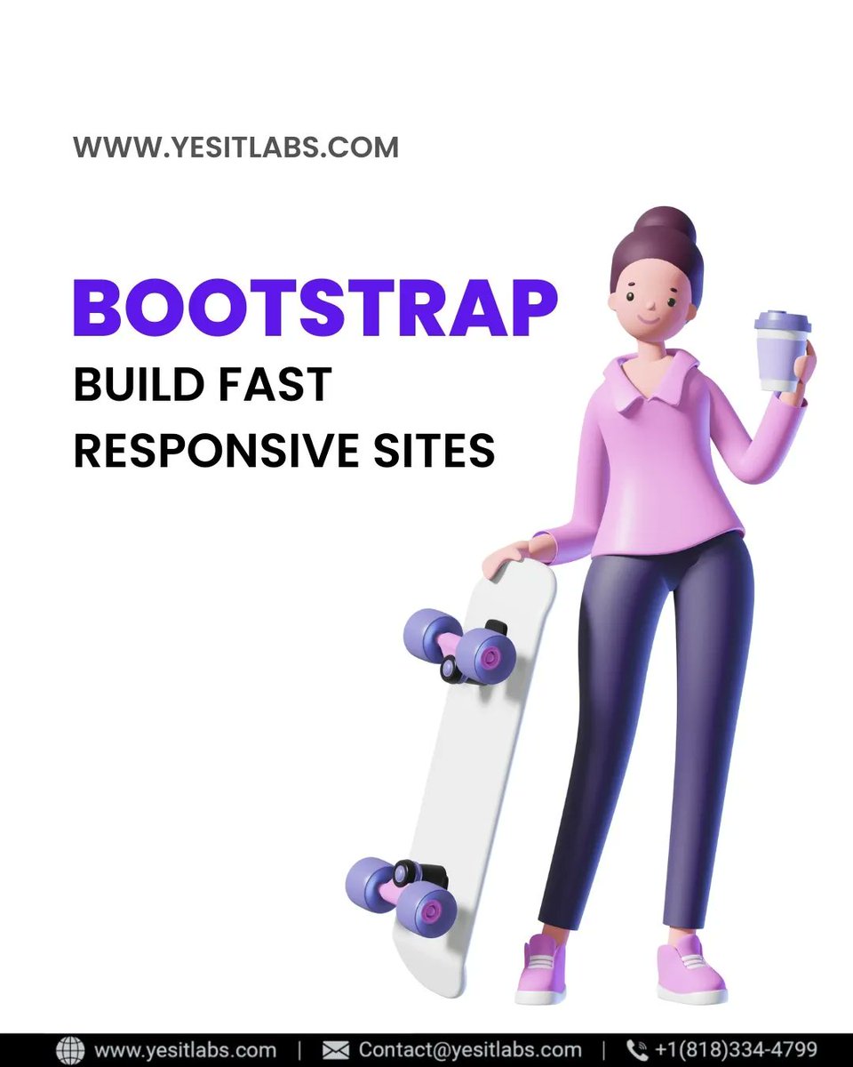 YESITLabs's tweet image. Build fast, responsive sites with Bootstrap
Hire Bootstrap dedicated developers according to your project need 
Contact Us:  +1(818) 334-4799
Or Visit: buff.ly/2MsvnUP
 #bootstrap #bootstrapping #bootstrapdevelopers #responsive #responsivewebdesign