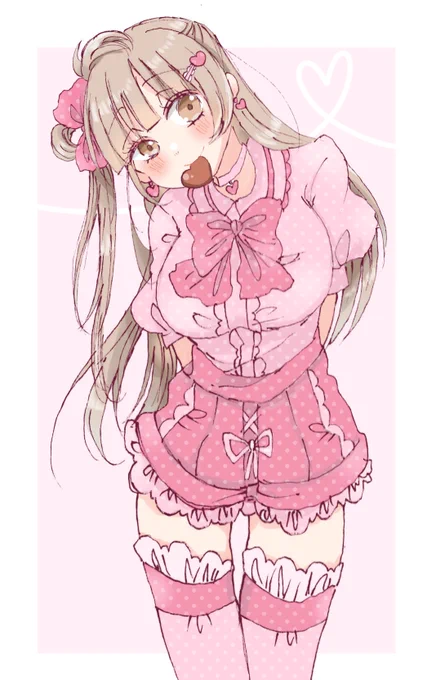 #あなたのぴんく色の作品を見せてください ことり式ばれんたいん 
