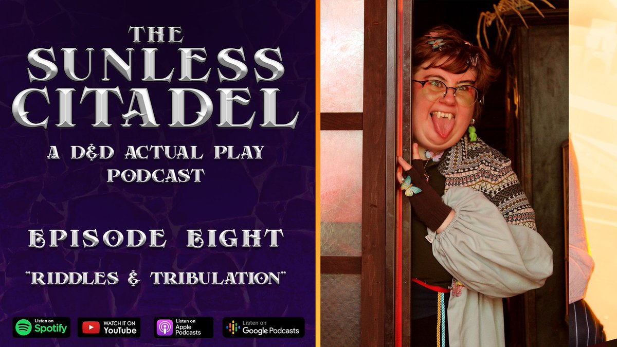 Story_Tavern's tweet photo. HYPE!! NEW EPISODE RELEASE DAY!! 

Met with strange riddles and ancient illusions, our adventurers learn more about the cruel legacy of the dragons and the villainous cults that worshiped them.

#tabletopgames #thestorytellerstavern #digitalart #fantasyart #dnddice #dndcosplay https://t.co/kJuWn4rgRZ
