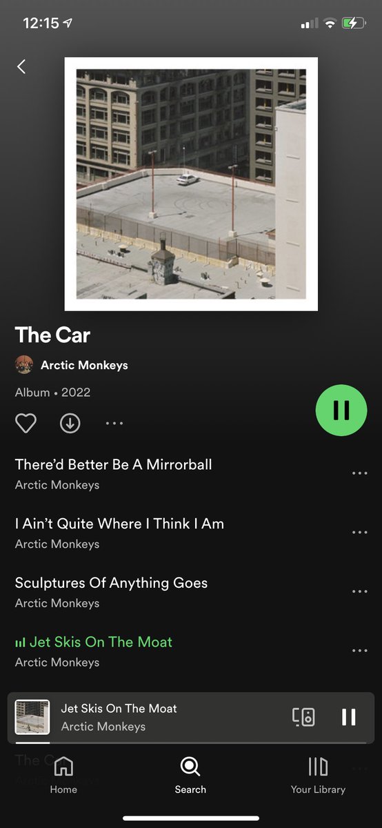 amybland's tweet photo. Did I lay here til midnight for this.. yes. Am I disappointed? Not at all… Does it sound like Scott Walker? Yes @ArcticMonkeys #ArcticMonkeys #thecar https://t.co/bN31vG283S