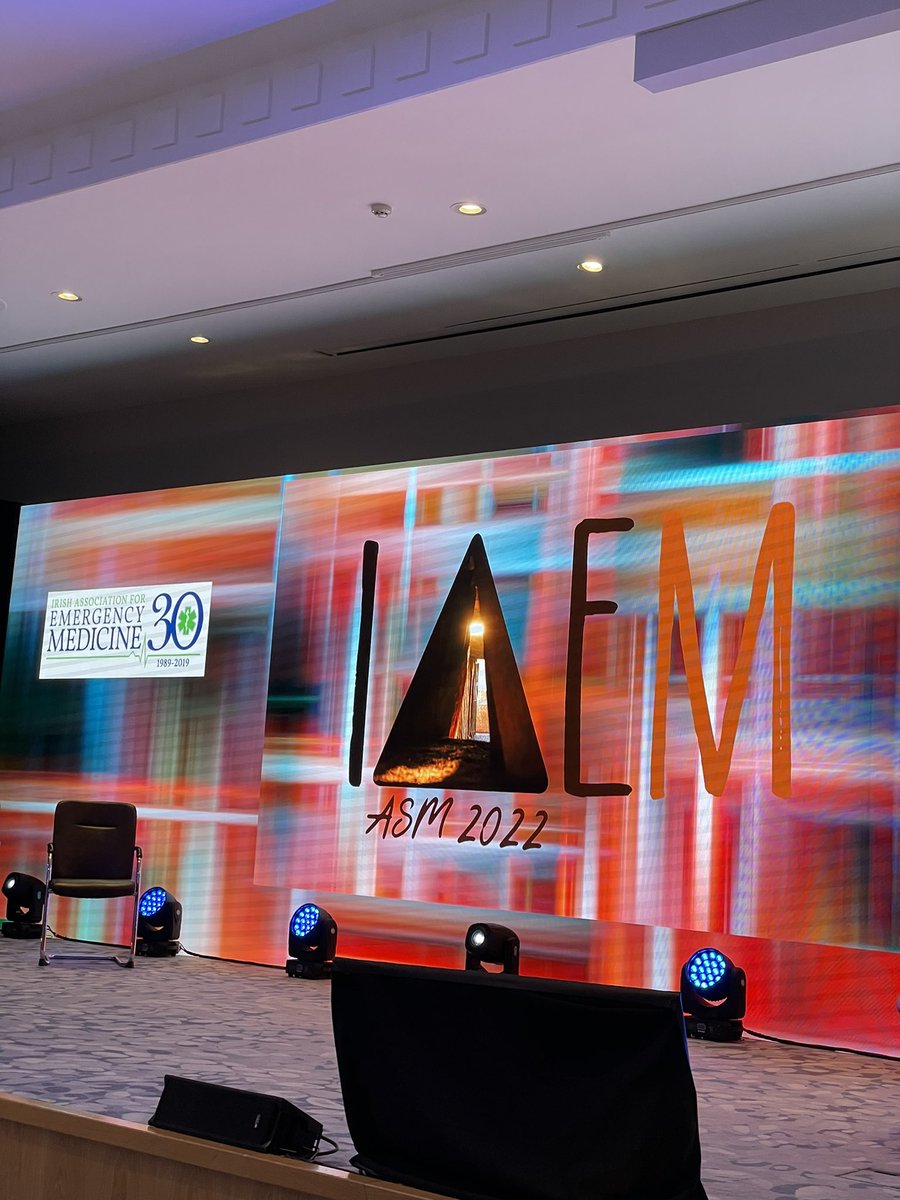 It was a pleasure to attend the 2022 IAEM Annual Scientific Meeting today!

<a href="/AssocEmergMedIE/">IAEM</a> #EmergencyMedicine