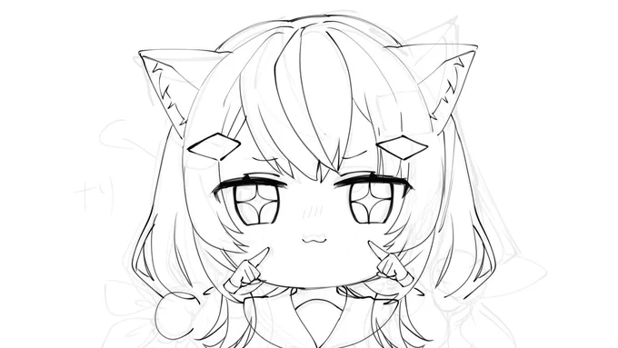 ボツになりそうな、、魔王うまく描けない 