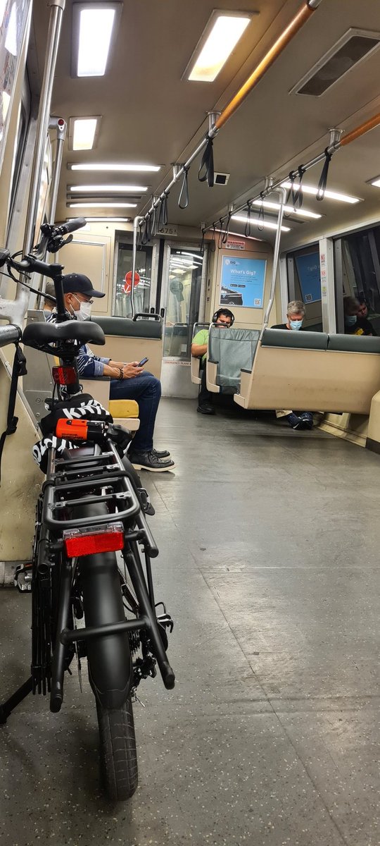 The last time I was on the Bart in San Francisco was in 1978 on a family trip. At 11, the ride on Bart was out of this world! Today, on my ride from Berkeley to the mission, at 16:15, "rush hour," I'm riding an antiquated, empty, failed experiment! #bart #globaleconomy #failure