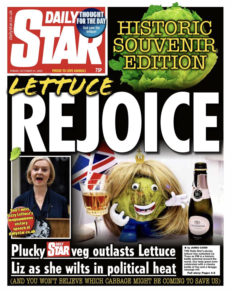 A front page for the ages