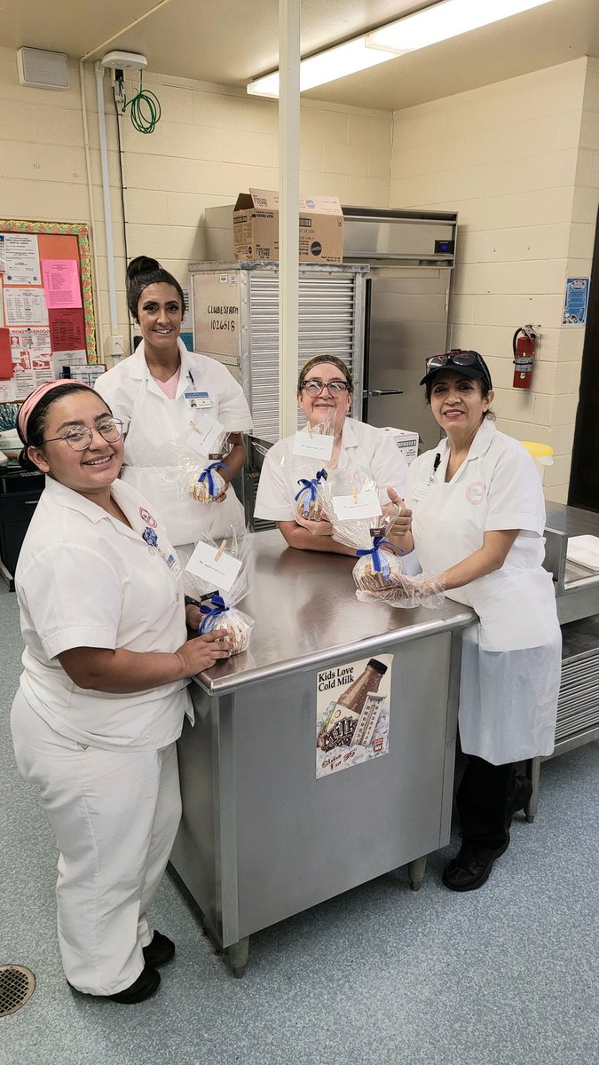 This week is National School Lunch Week, and we LOVE our cafeteria crew!! These ladies work hard everyday to feed our Cubs. We appreciate everything they do for our Cubs! #ccisd