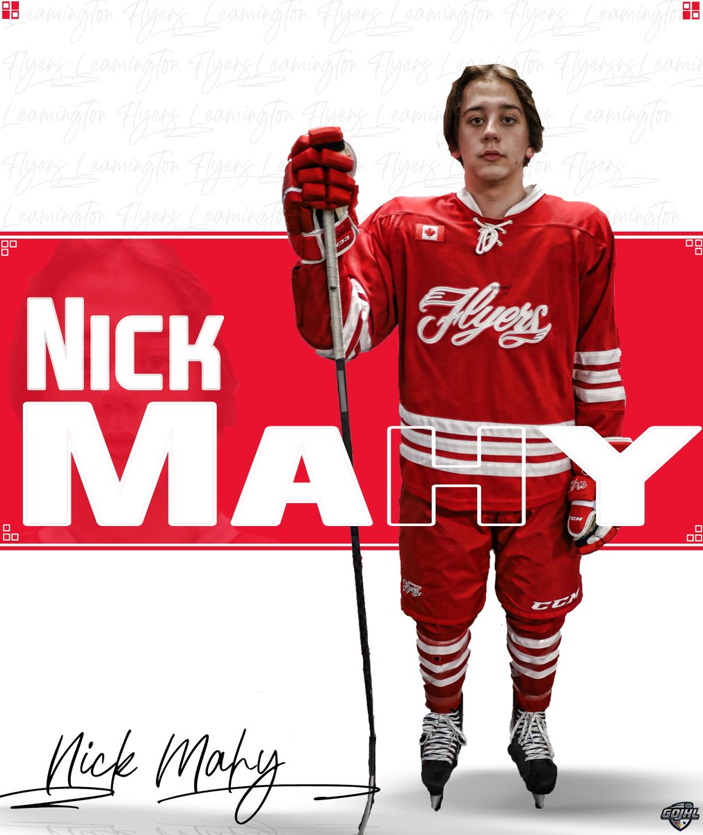 12:20| 🚨🚨 FLYERS GOAL!!🚨🚨

Nick Mahy fires a shot through a sea of bodies from the point and it finds it’s way through Altman!  It’s Nicks first Jr. Goal! Sigmon and Griffin Grundner get the assists.
