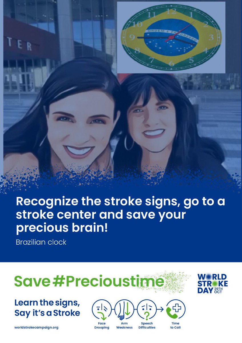Save Minutes, Save Lives! Save #precioustime Join us to the #WorldStrokeDay