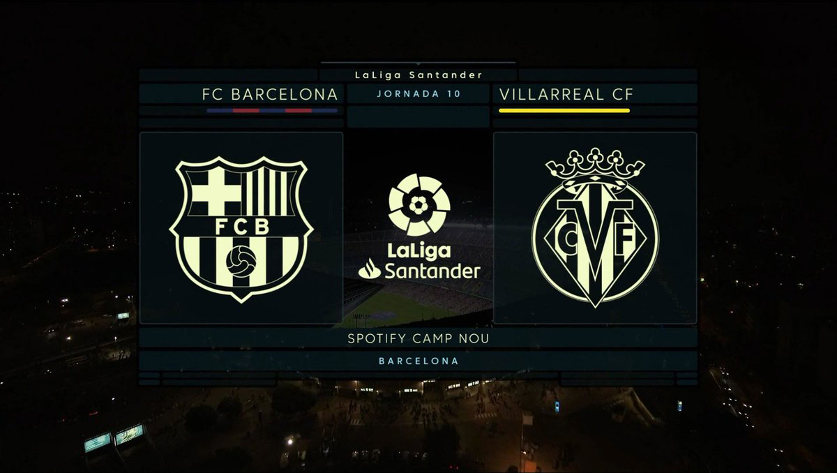 Barcelona vs Villarreal 20 October 2022
