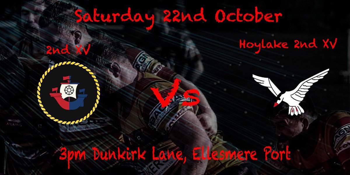 Two home games for you this week. 1st XV host <a href="/VagabondsRUFC/">Vagabonds RUFC</a> all the way from the Isle of Man while the 2nd XV host our friends from <a href="/HoylakeRFC/">Hoylake RFC</a> should be a fantastic day of #rugby #uptheoilers