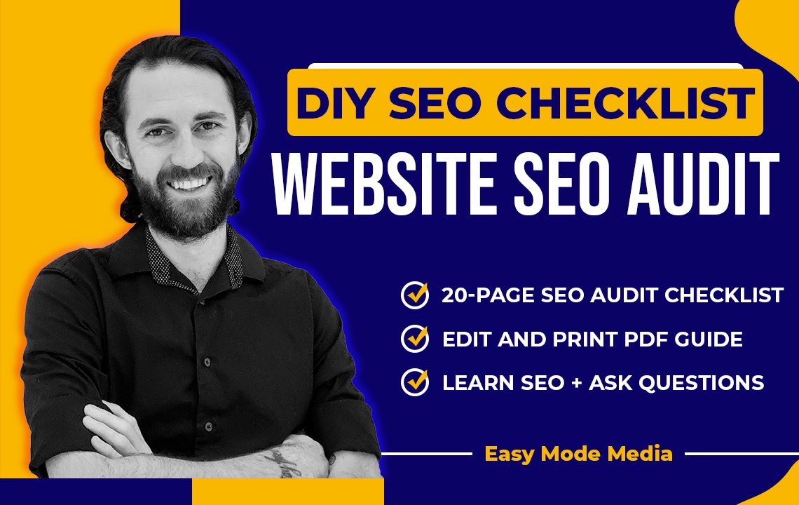 EasyModeMedia's tweet photo. This 20-page printable and interactive SEO audit checklist gives a framework for performing a complete website audit.

Ready to perform comprehensive audits for your website? Get started today!

#SEO #WebsiteAudit #GoogleSearch #SearchEngineOptimization
https://t.co/Y4CWEwAXmF https://t.co/BEn626Ylst