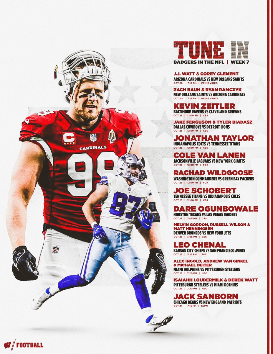 Wisconsin Football tweet media