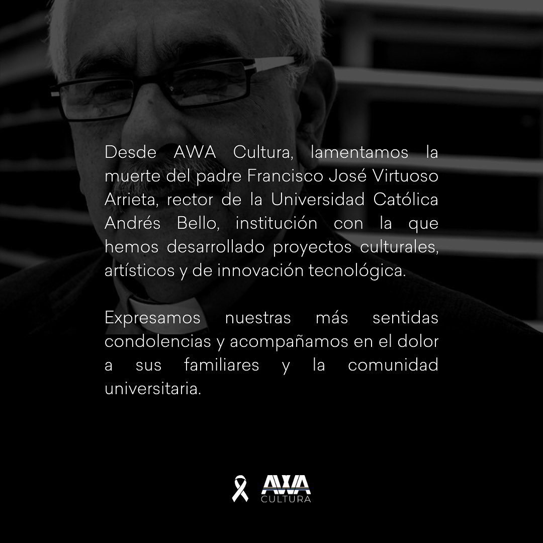 QEPD Padre Francisco José Virtuoso. #UCAB